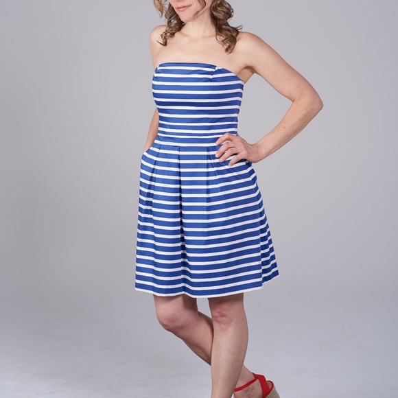 gap strapless dress